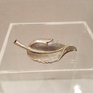 Sterling Leaf Pin by BEAU